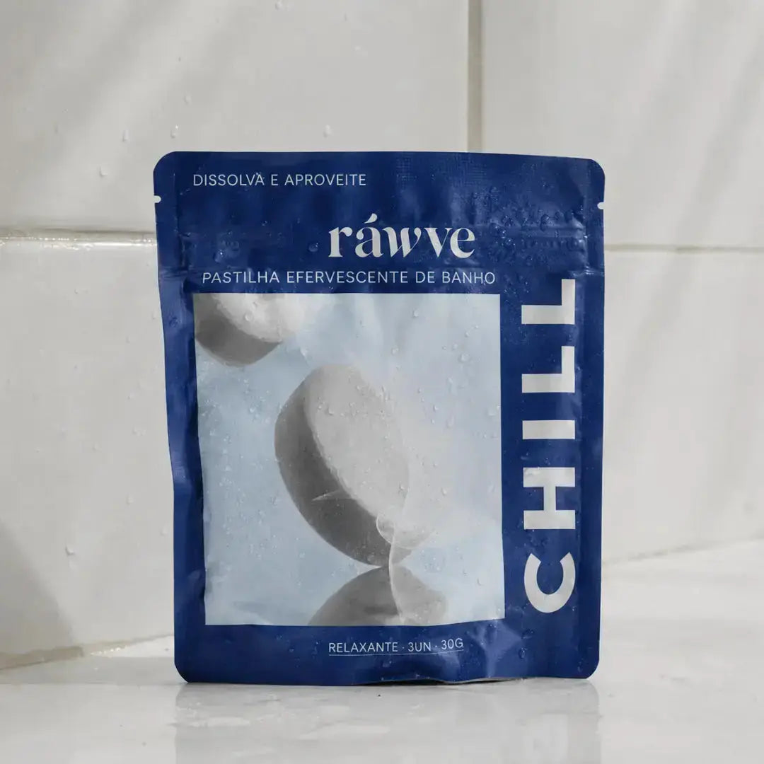 Pastilhas Efervescentes de Banho Ráwve