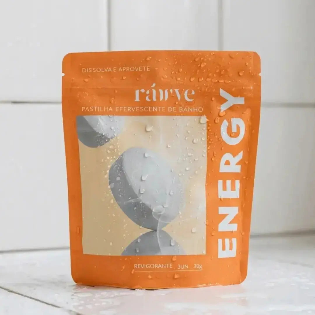 Pastilhas Efervescentes de Banho - Ráwve