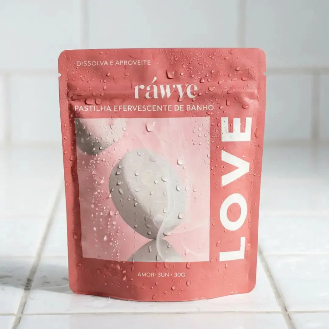 Pastilhas Efervescentes de Banho - Ráwve