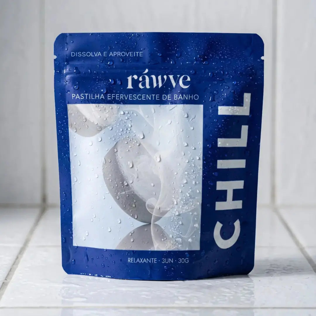 Pastilhas Efervescentes de Banho - Ráwve